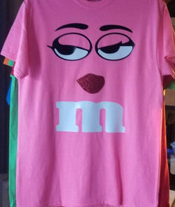 Pink M&M