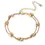 Miniature : Bracelet de cheville en perles double couche