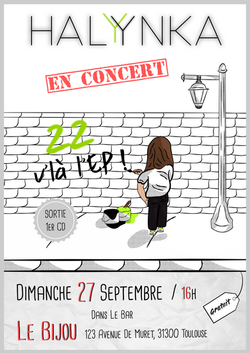 27.09.2020 | Sortie de "22 v'là l'EP!" dans le bar du Bijou (31)