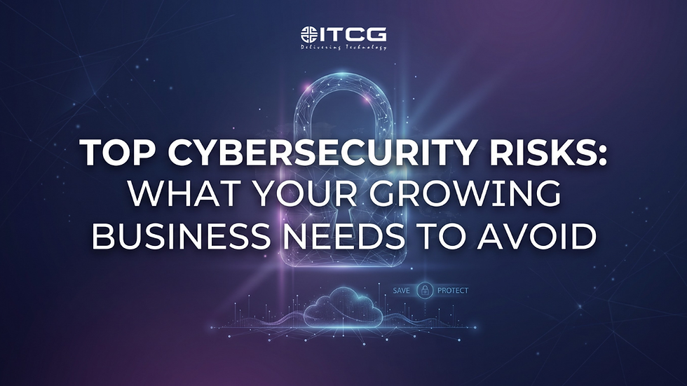 Common Cybersecurity Mistakes by Growing Businesses