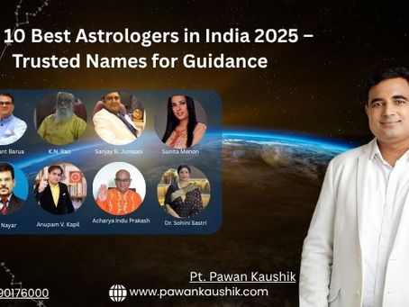 Top 10 Best Astrologers in India 2025 – Trusted Names for Guidance