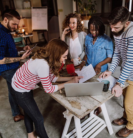 Young People at a Workshop