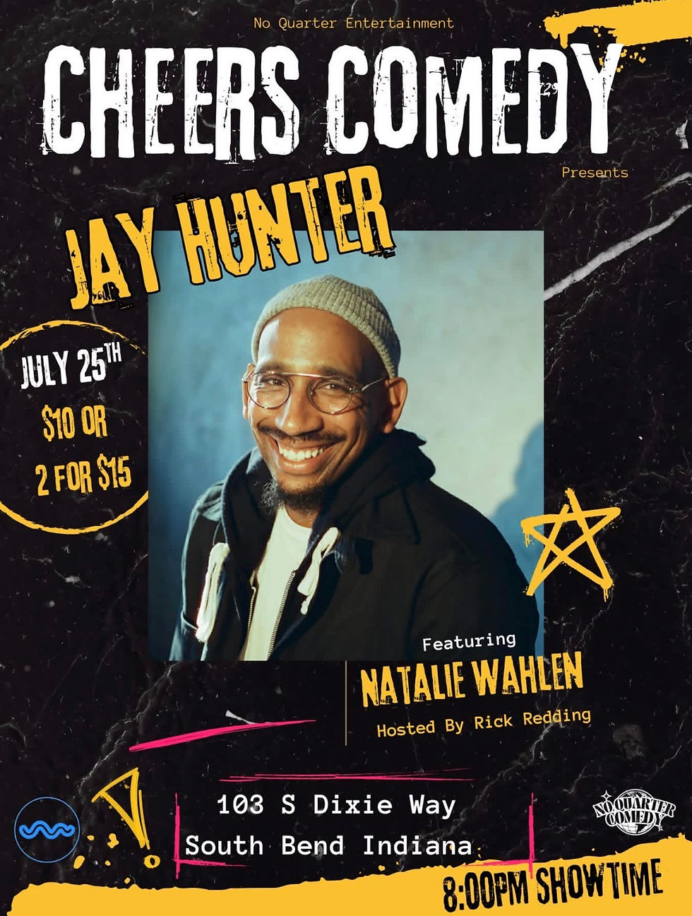 Cheers Comedy presents Jay Hunter