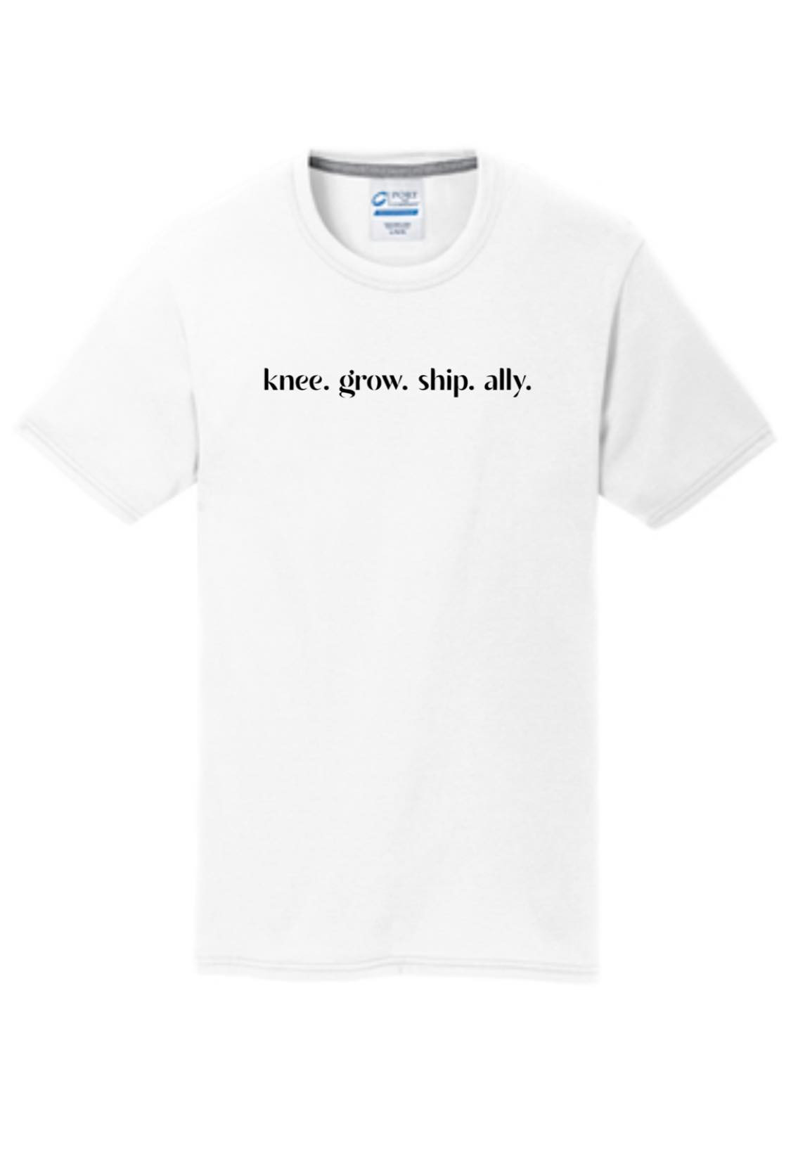 knee.grow.ship.ally Tee