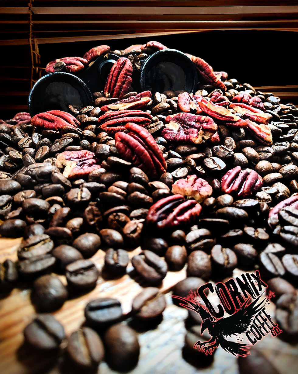 PECAN TOM Bourbon Barrel Aged (Pecan/Cinnamon) Cornix Coffee Co