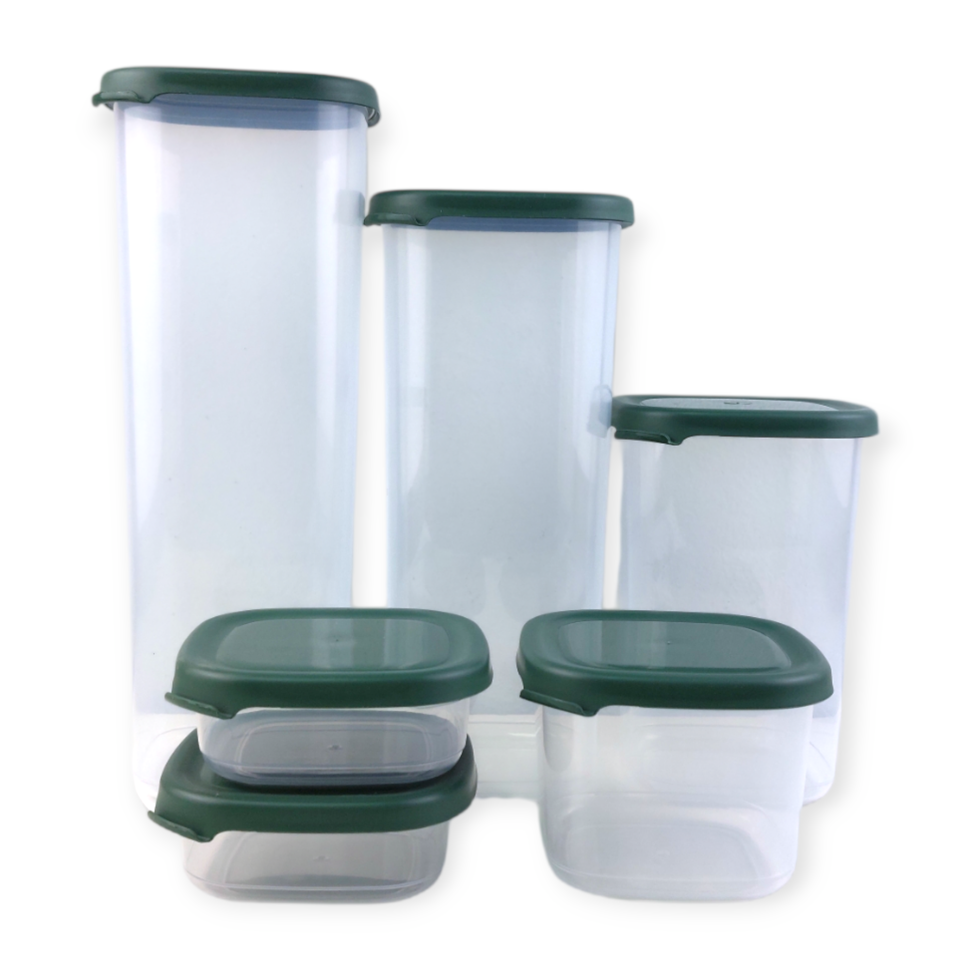 Foly Life Food Storage Box - 6 Pcs - Green