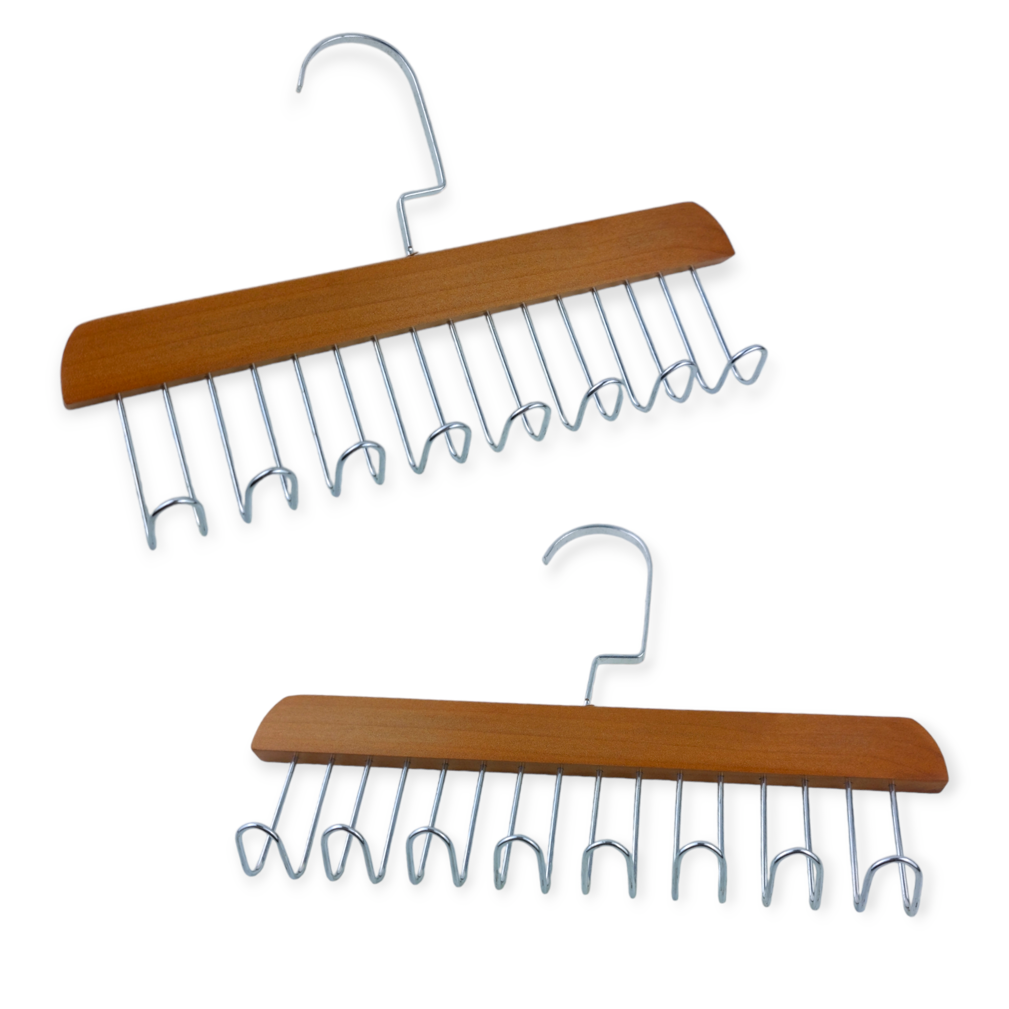 Wooden Cloth Hangers - 2 Pcs.