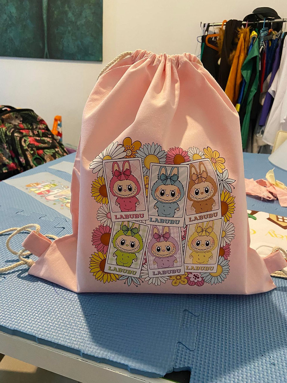 Thumbnail: Bags - drawstring - zipper - book bags - pockets 