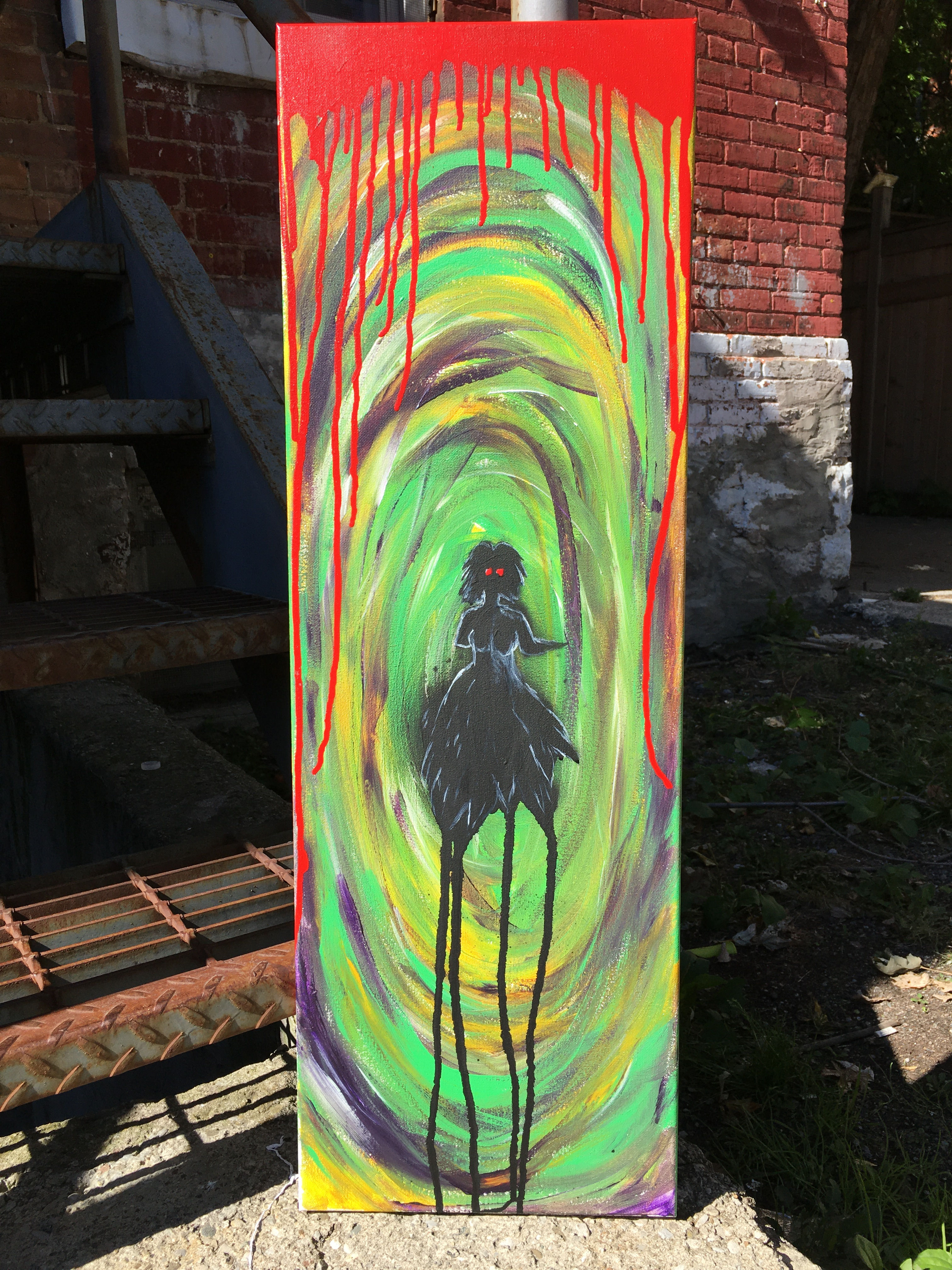 Bury Ruby #3 Painting