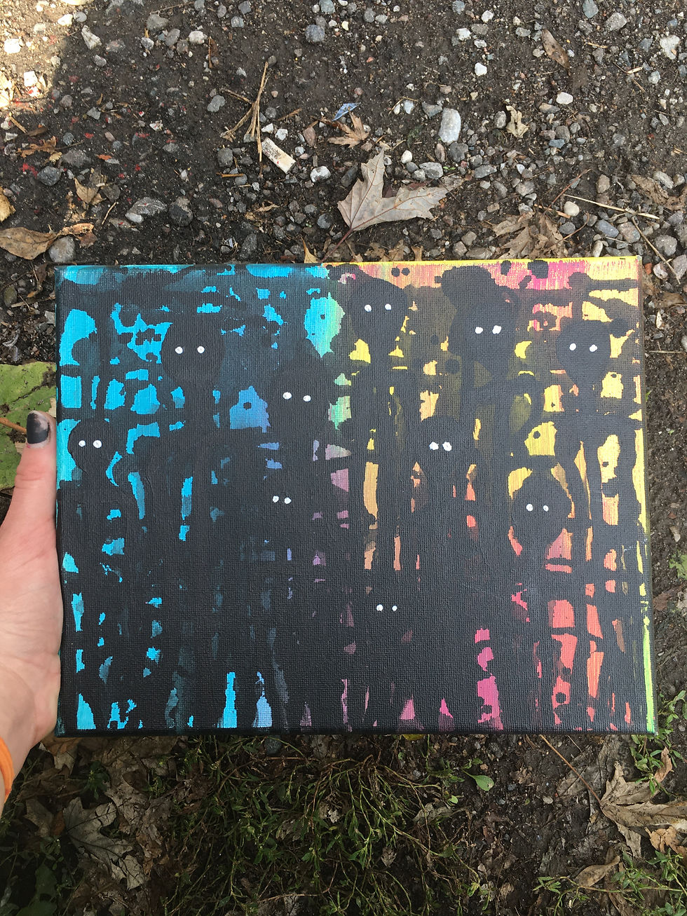 Thumbnail: Guys w Eyes #8 Painting