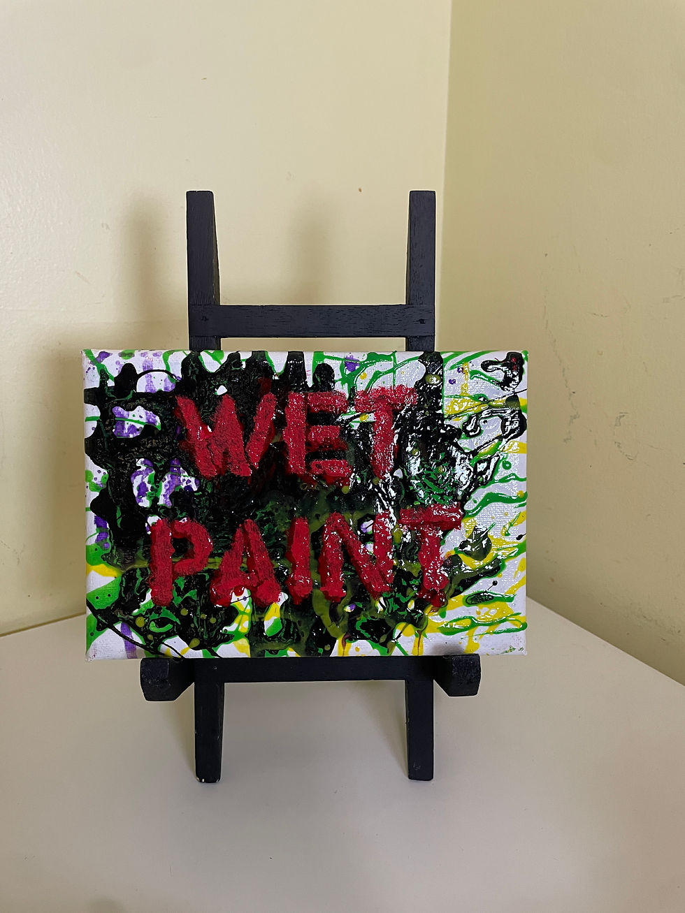 Thumbnail: “Caution!!” Painting