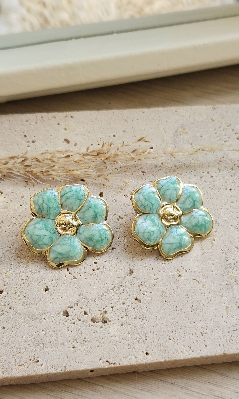 Thumbnail: Boucles d'oreilles Jade