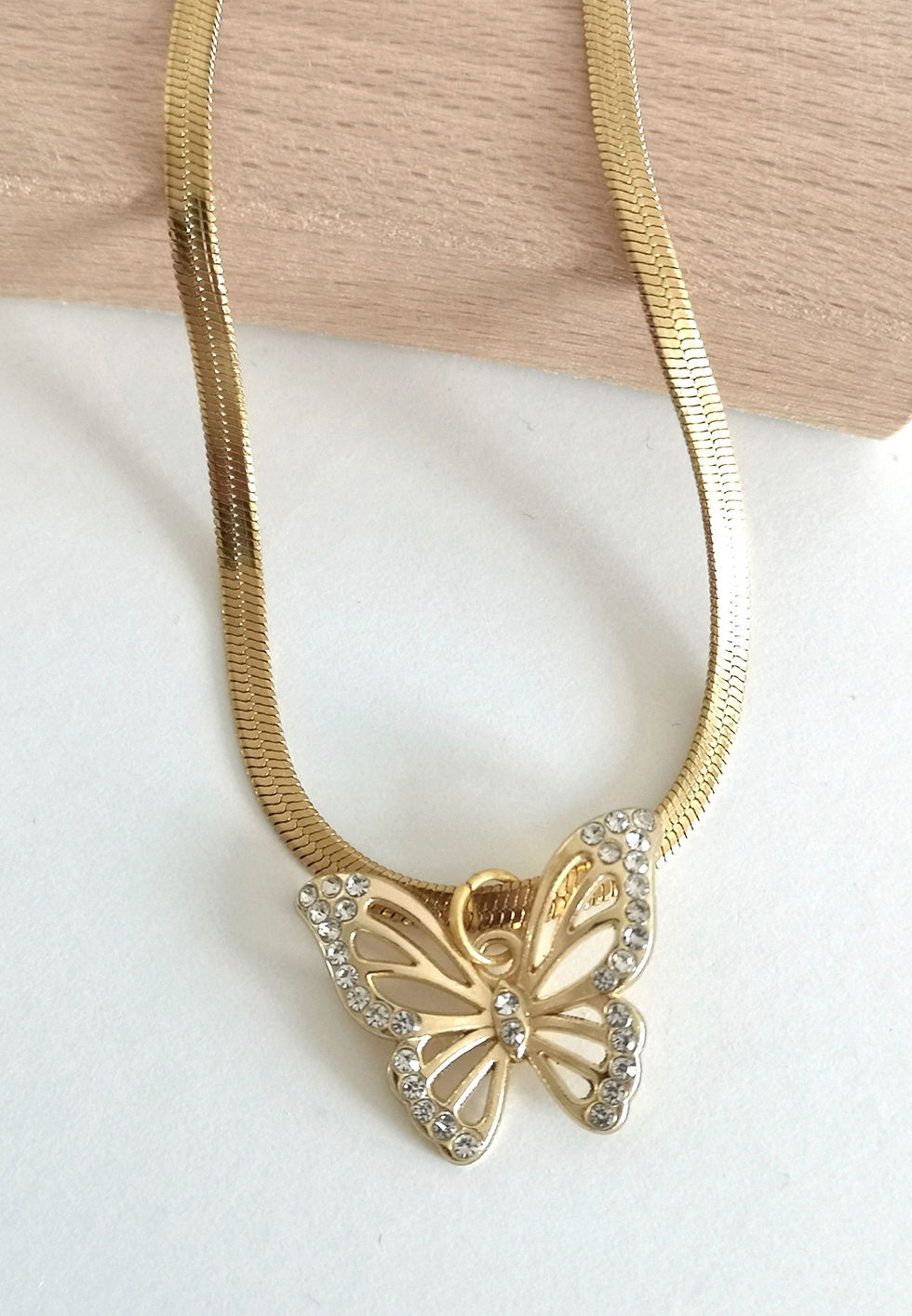 Collier papillon