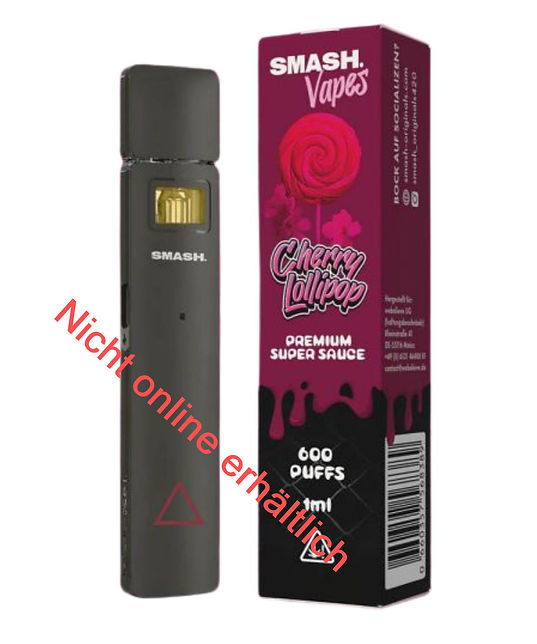 Smash Hhc Disposable Vape Review HHC DISPOSABLE VAPE 1g DoughMain SMASH Vape Cherry Lollipop Disposable Vape without Nicotine & THC | Our Herb Smash Hhc Disposable Vape Review HHC DISPOSABLE VAPE 1g DoughMain SMASH Vape Cherry Lollipop Disposable Vape without Nicotine & THC | Our Herb