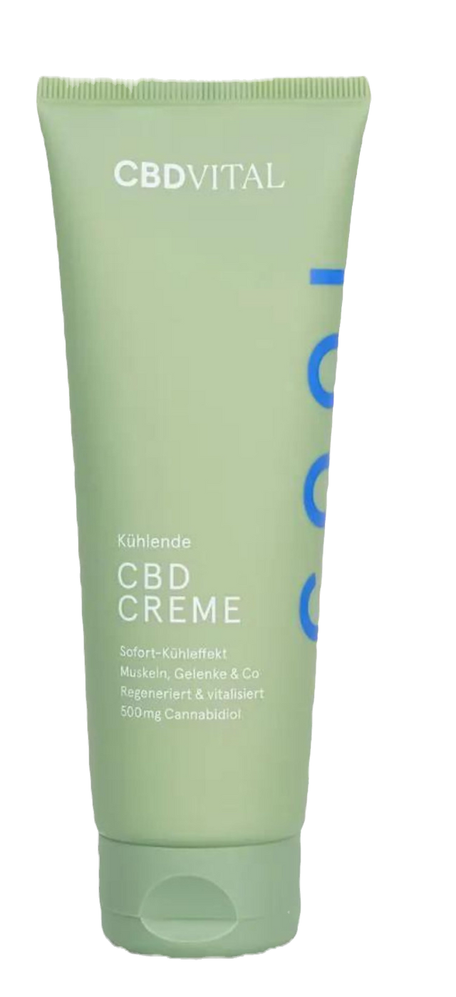 Kühlende CBD Creme von Unser Krautnatürliche Pflege zur Entspannung beanspruchter Gelenke