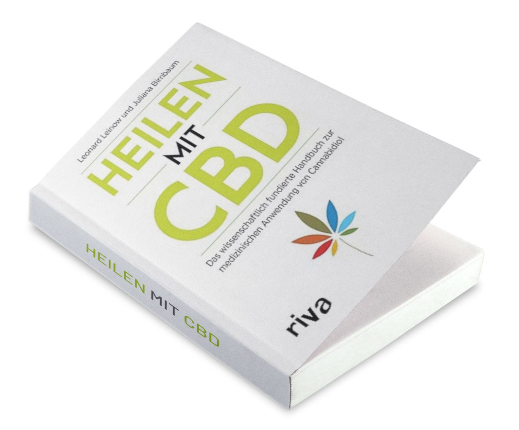Buchcover „Heilen mit CBD“ von Leonard Leinow & Juliana Birnbaum – wissenschaftlich fundiertes Handbuch zur medizinischen Anw