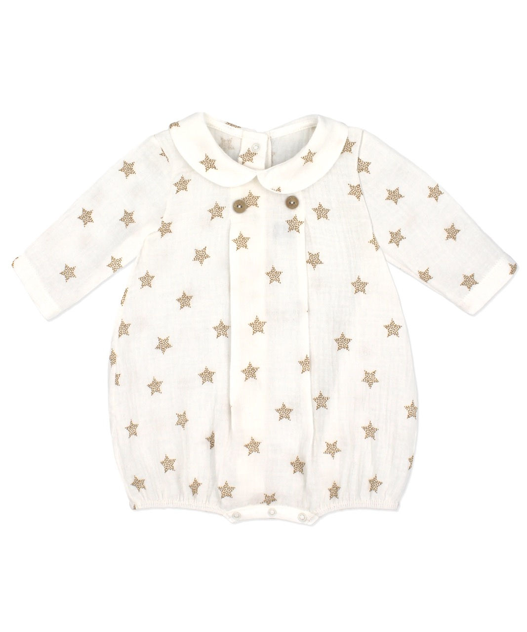 Rapife beige star print romper