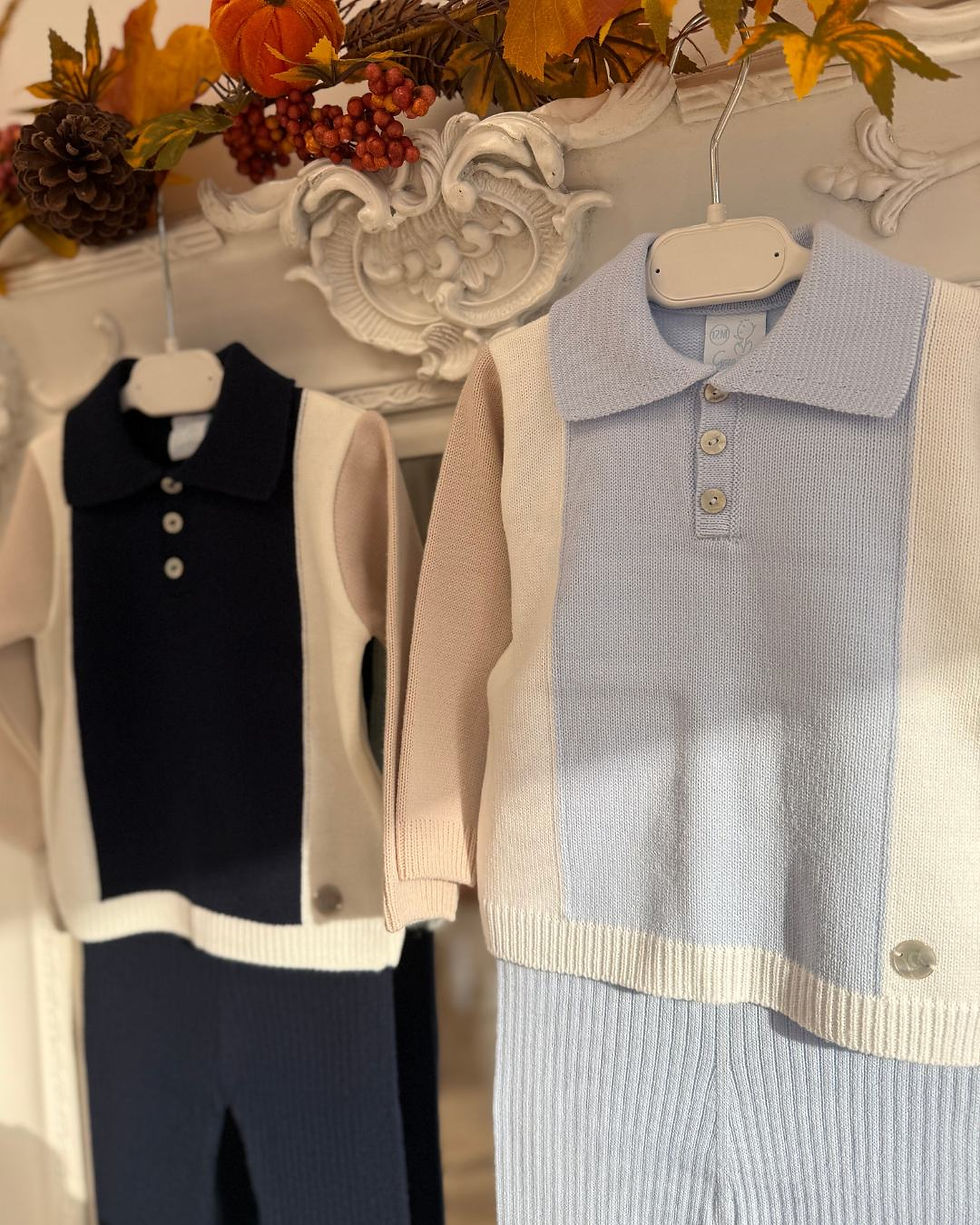 Granlei boys polo knit jumper and legging