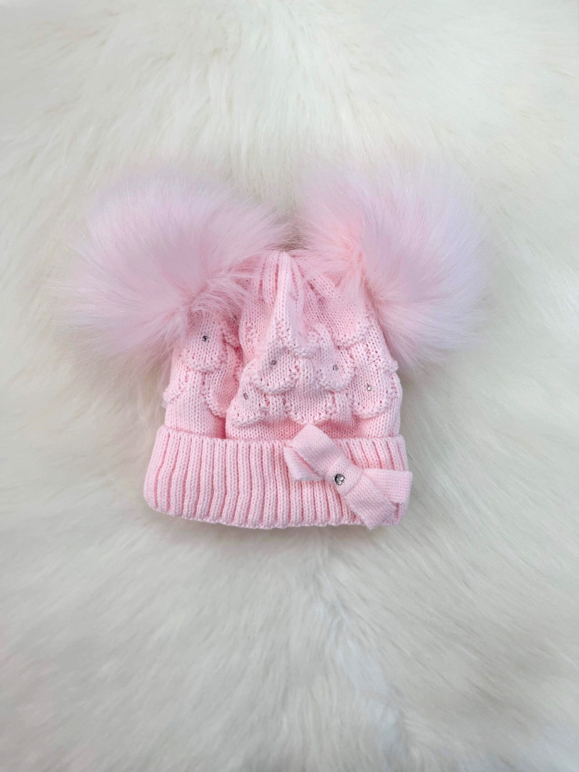 Little Nosh Pink Diamanté  Hat