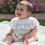 Thumbnail: Rapife beige linen blend short set with a white squared chest collar trimmed by white lace