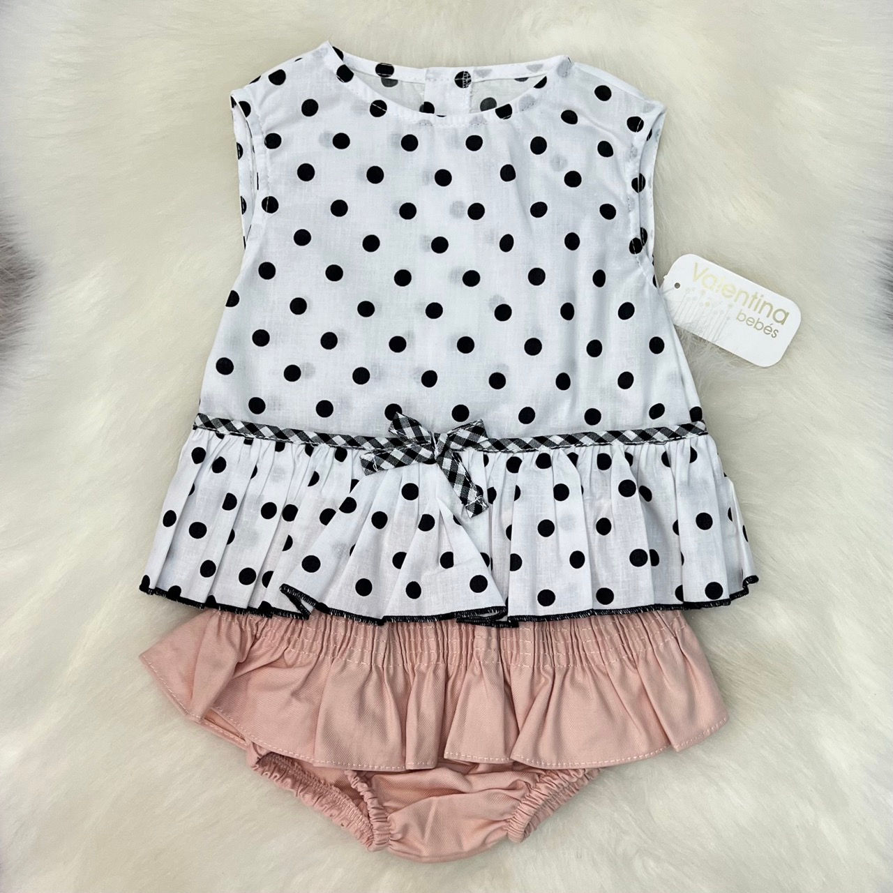Valentina Bebe Polka Dot Two Piece
