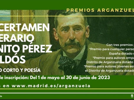 Regresa un año más el Certamen Literario Benito Pérez Galdós