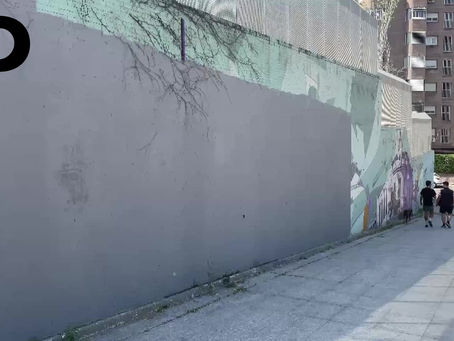 Arganzuela se despide de su mural histórico