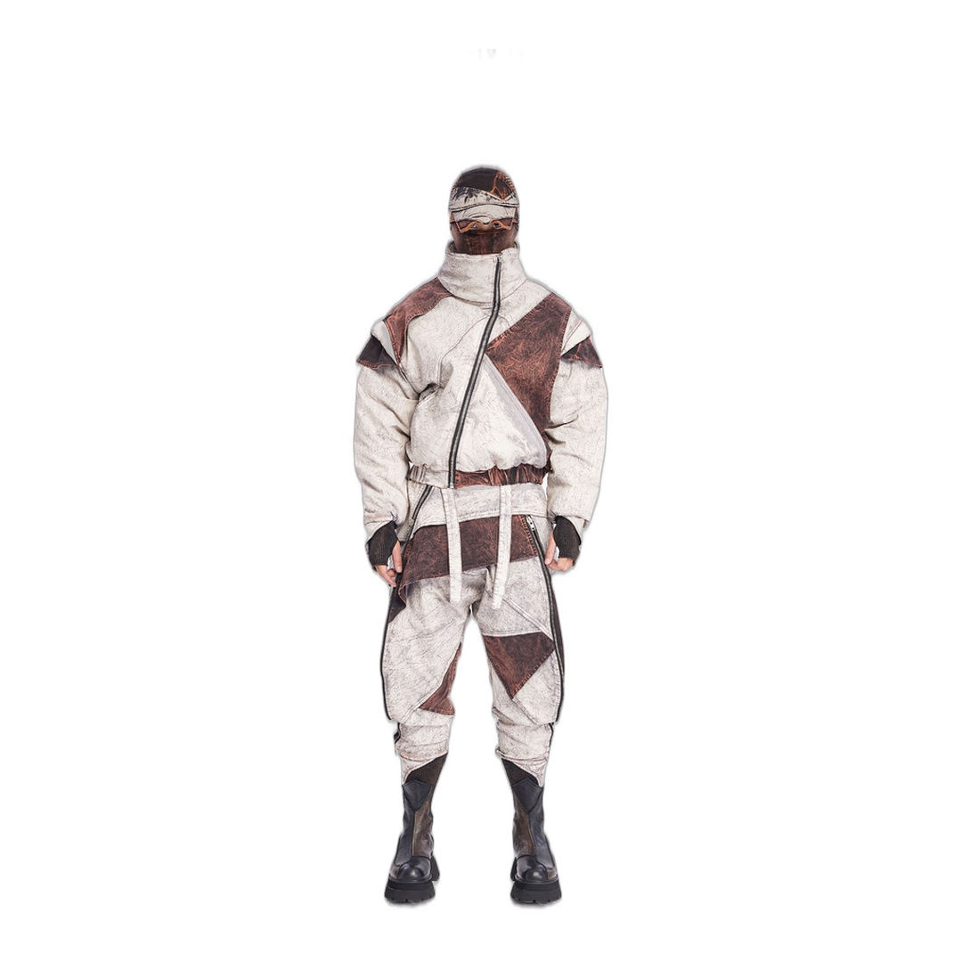 SHIELD BOMBER JACKET ACID BROWN