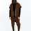 Миниатюра: DOUBLE HOODED VEST BROWN