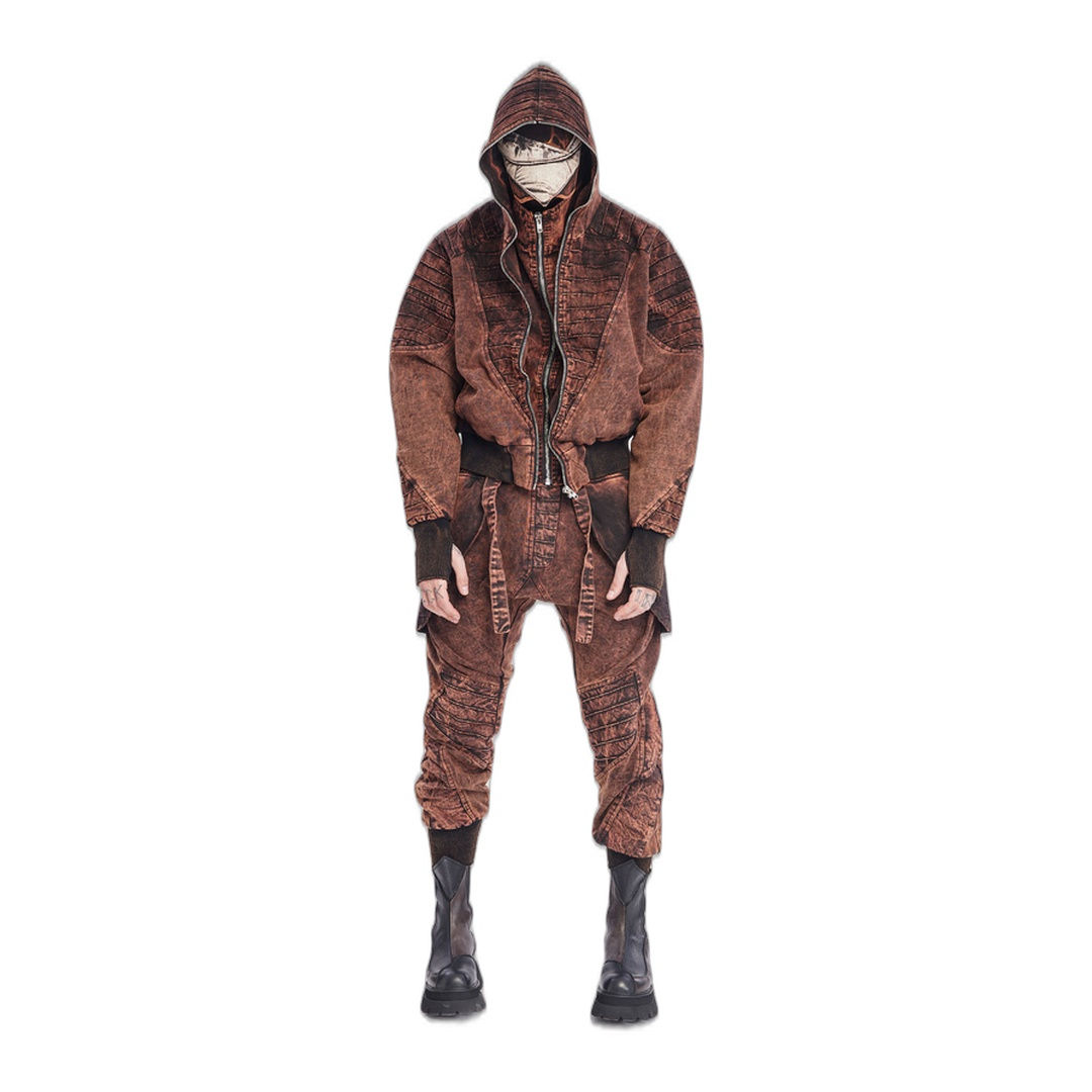 ARMOR PLATED JACKET ACID BROWN