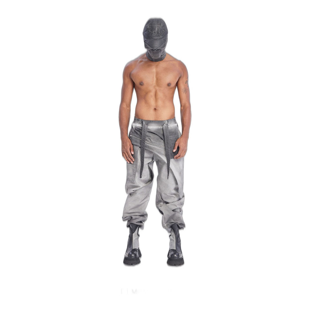 CROSSFOLD PANTS WASHED GREY