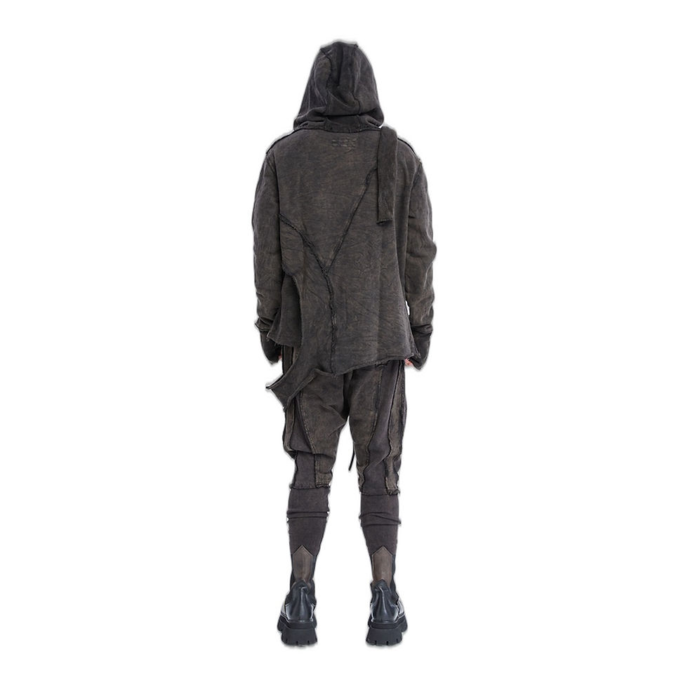 Küçük resim: RIBBED SWEAT ACID BROWN