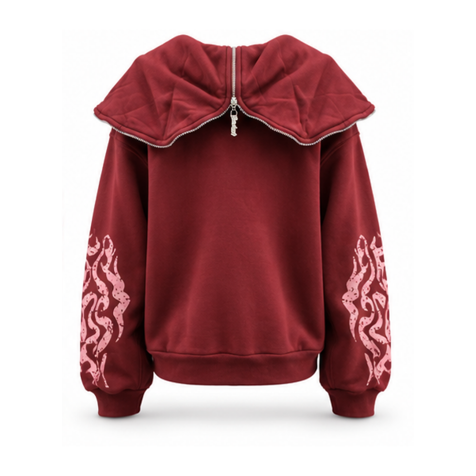 Küçük resim: 1990 FLAME HOODIE