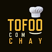 TOFOO COM CHAY logo with chef hat on black background