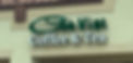 Cha Viet Coffee & Tea sign outdoors on a building, business context.