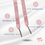Thumbnail: Pink Stardust – metallic sneaker-veters in roze en zilver