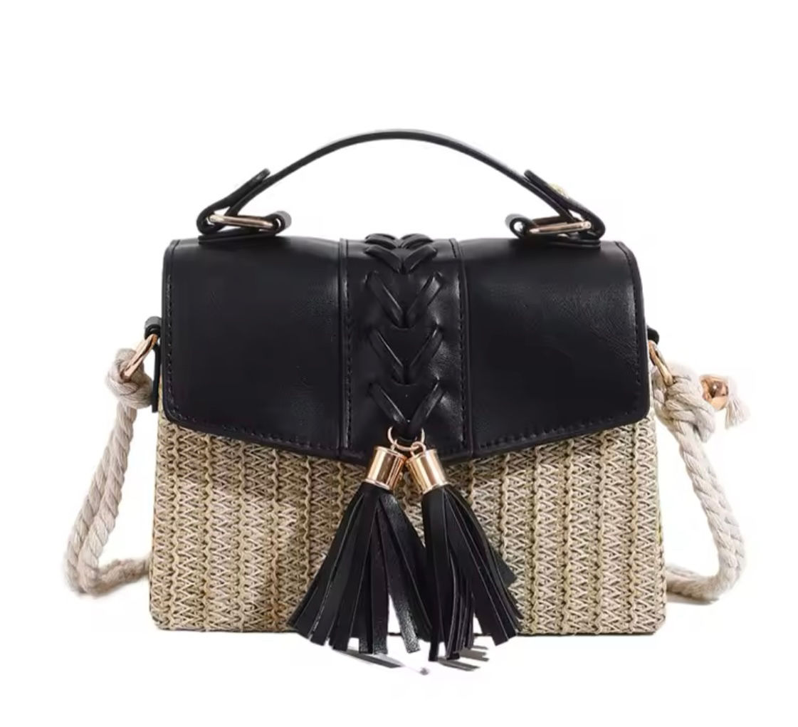 Annie®️Thalia woven satchel 