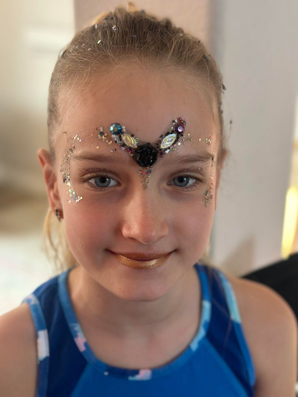 Face Painting By Wandie Festival Glitter