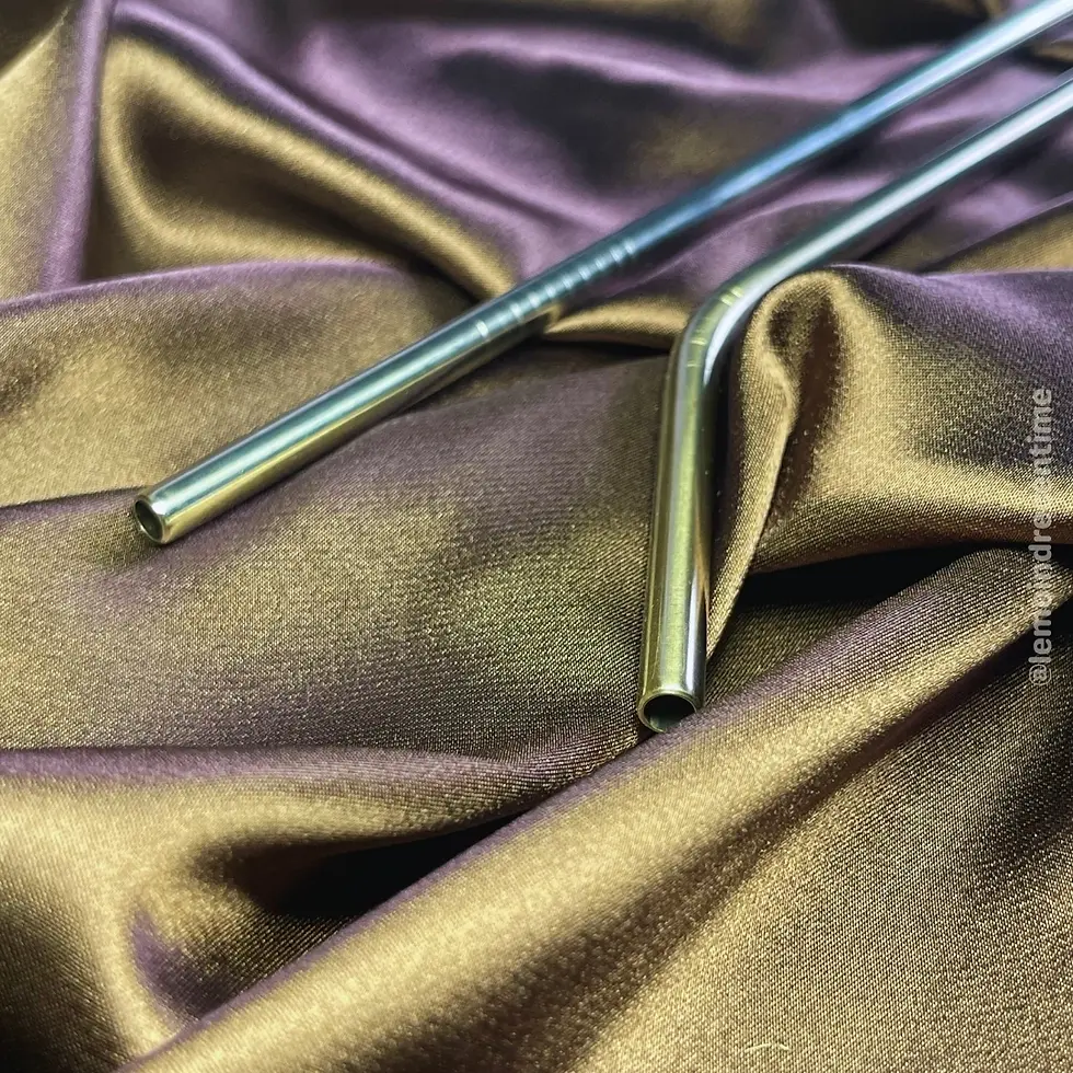 Miniature : Pailles réutilisables en inox et en verre SIPPA