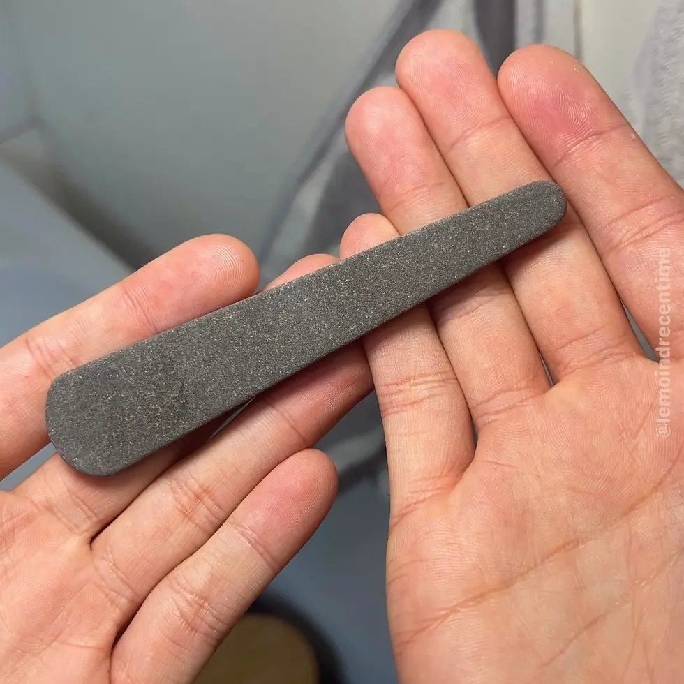 Miniature : Lime à ongles éternelle en pierre naturelle
