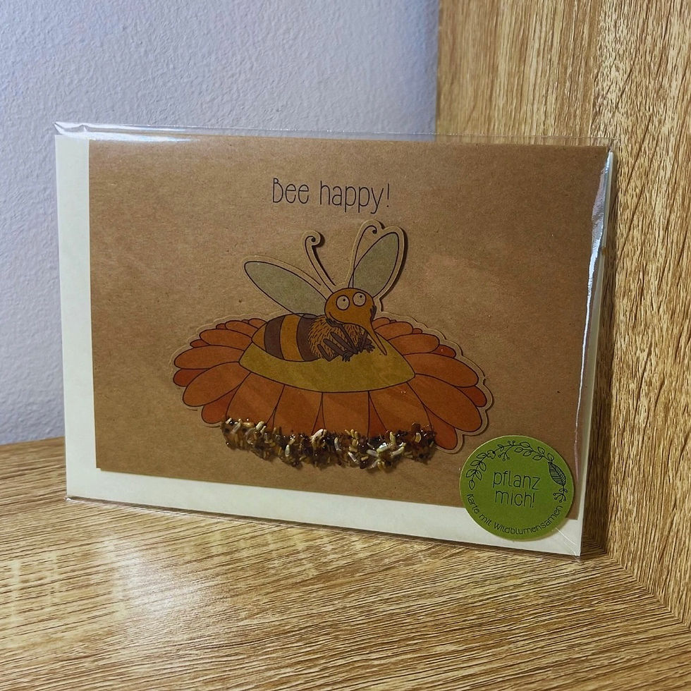 Miniature : Carte de vœux aux graines de fleurs sauvages à planter (Autres)