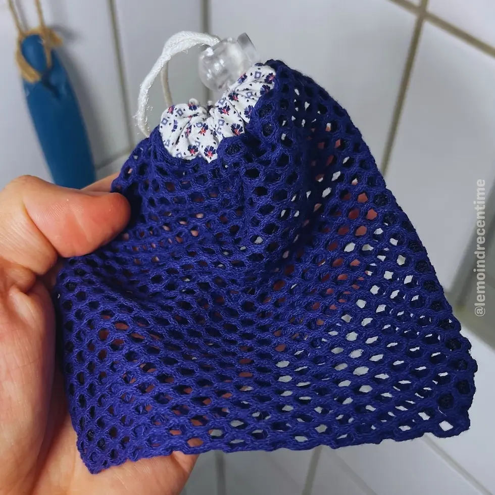 Miniature : Filet à savon en coton