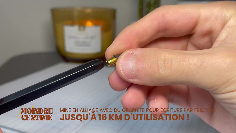 Miniature : Crayon infini en métal