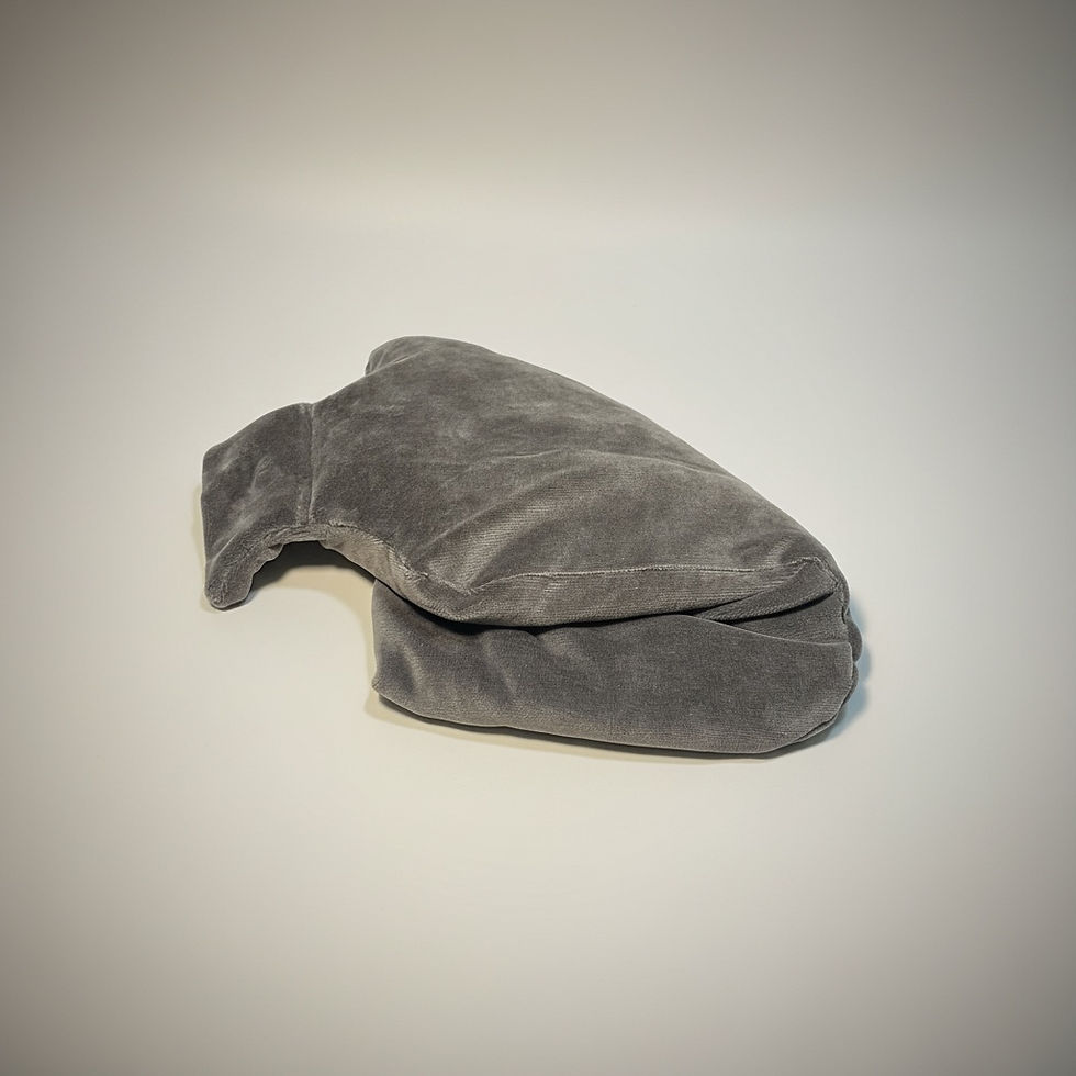 Miniature : Bouillotte en coton bio aux graines de blés