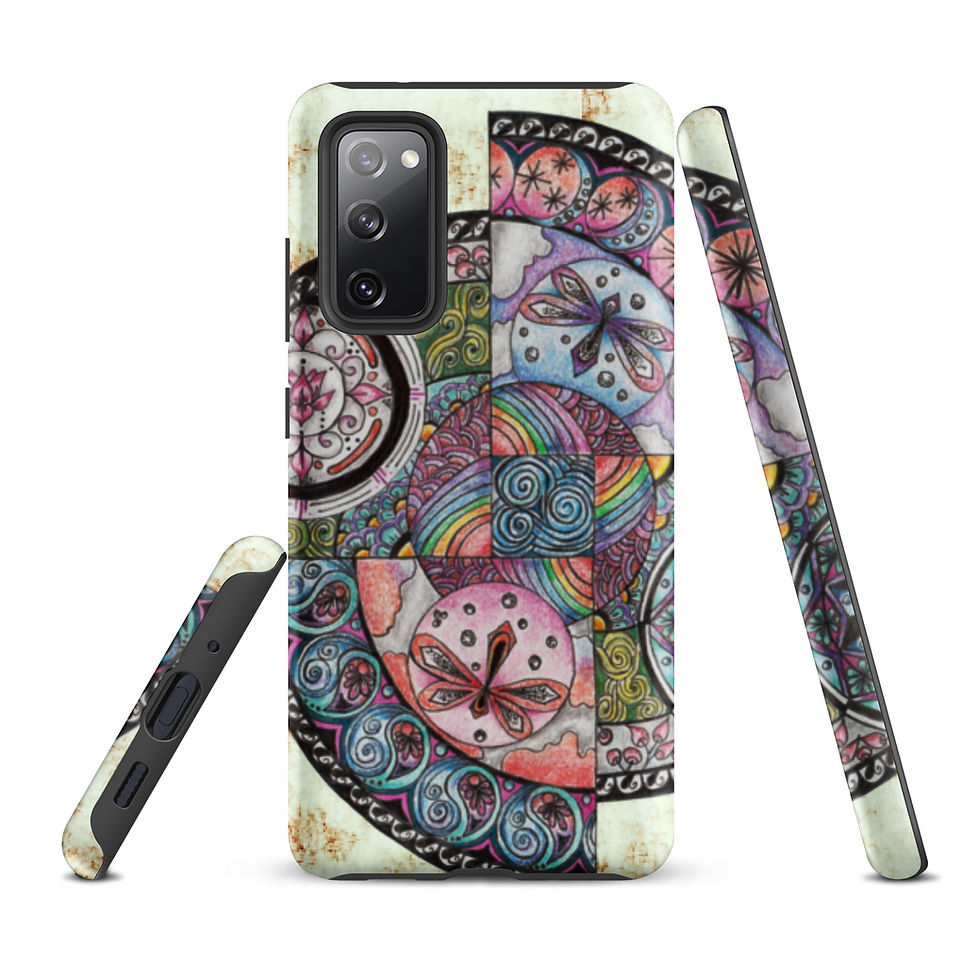 Thumbnail: Tough case for Samsung® Dragonfly Abstract
