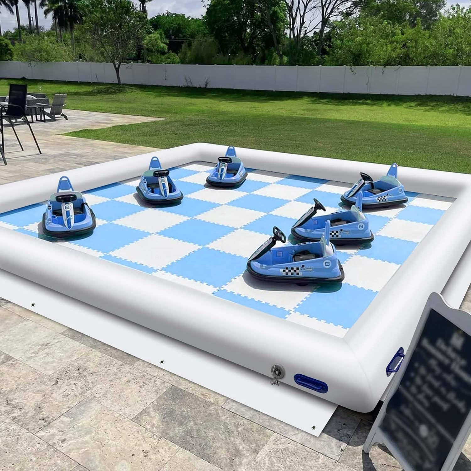 Inflatable Bumper Car Racing Track