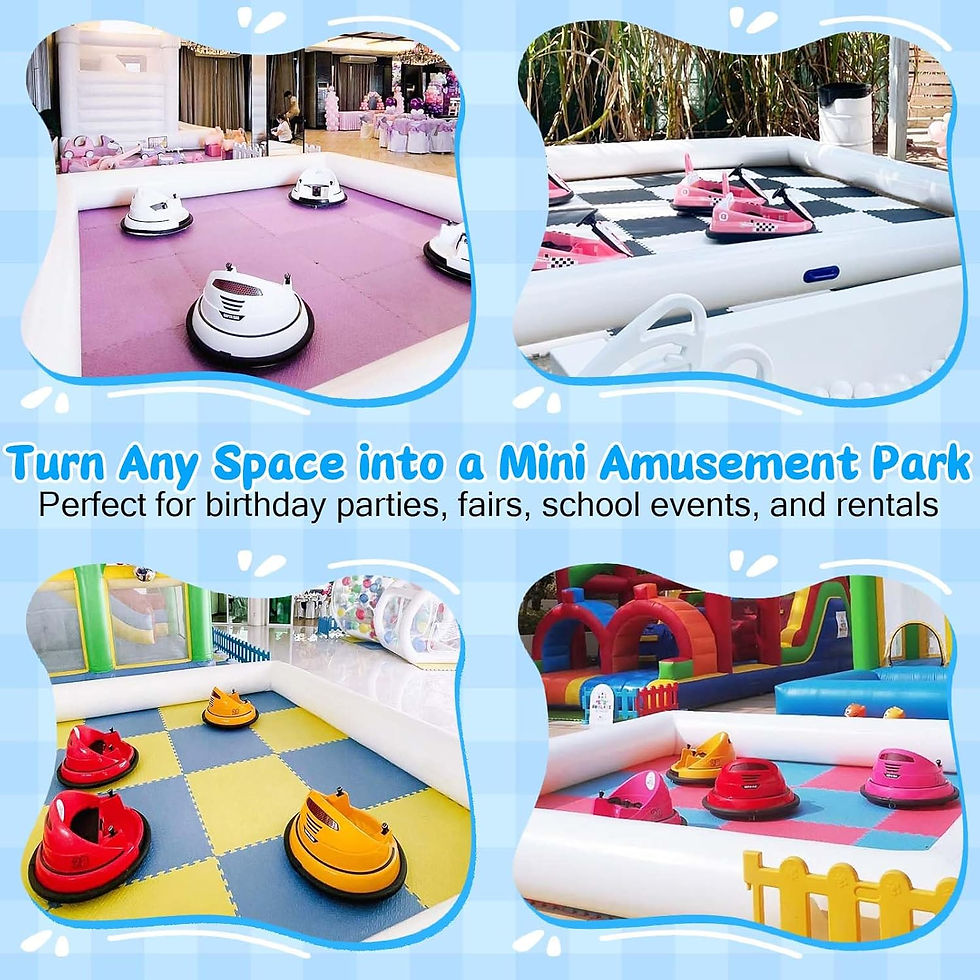 Thumbnail: Inflatable Bumper Car Racing Track