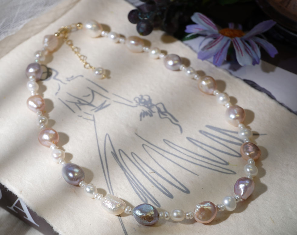 Thumbnail: Freshwater pearls, match 3 style pearls, fashion style