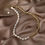 Thumbnail: Gold Plated Chain & Baroque Pearl Necklace - Gift for Her