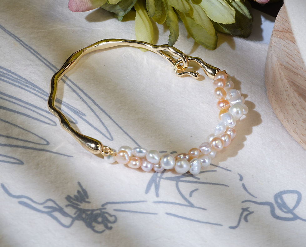 Freshwater pearl, handmade for you